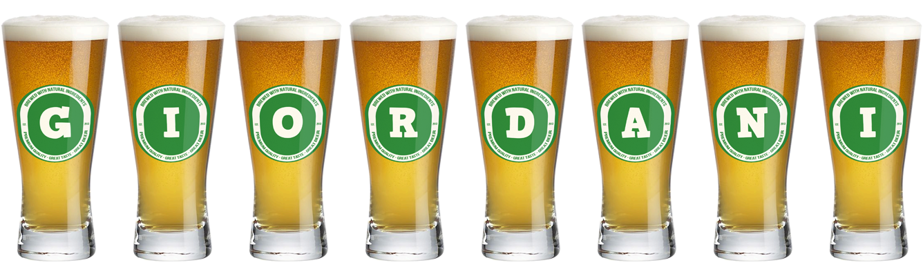 Giordani lager logo