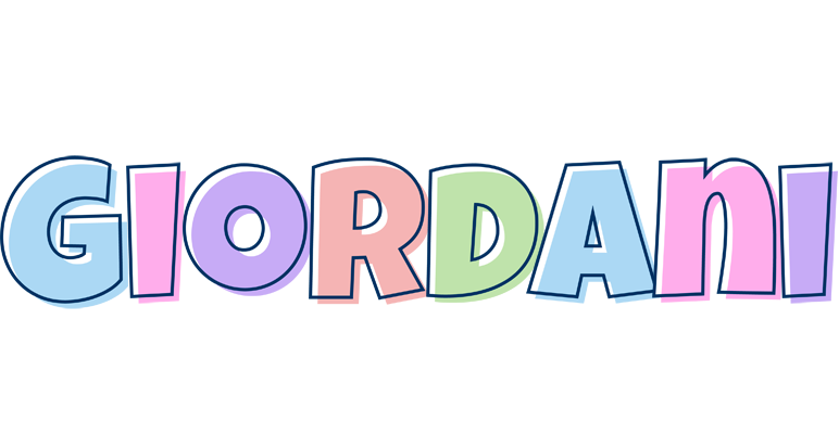 Giordani pastel logo