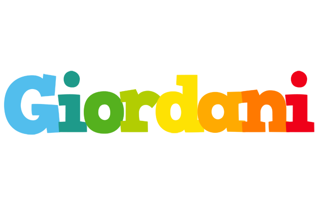 Giordani rainbows logo