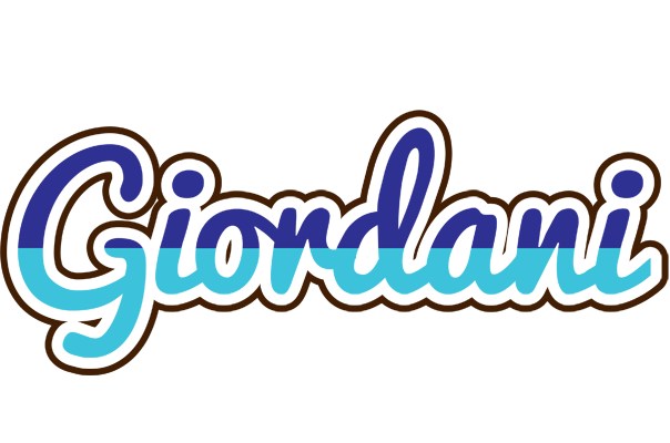 Giordani raining logo