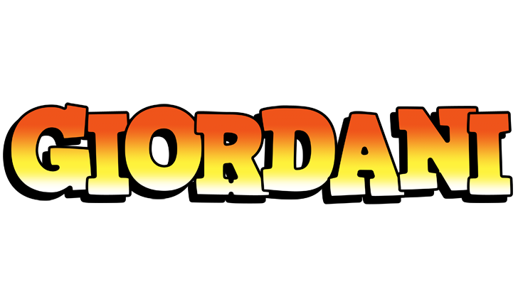 Giordani sunset logo