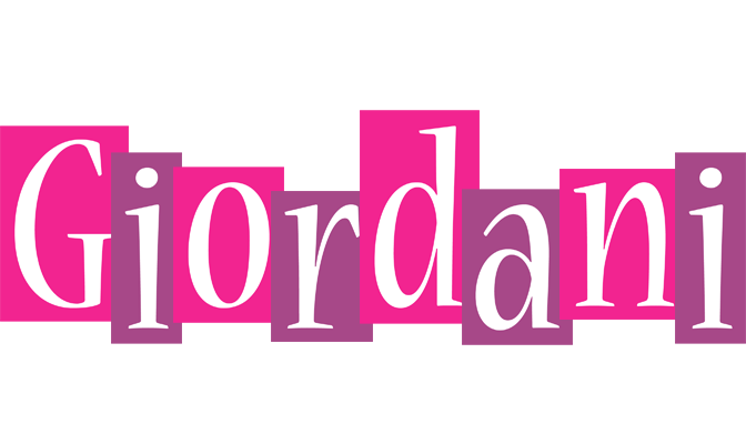 Giordani whine logo