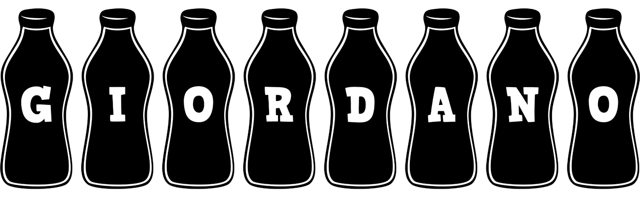 Giordano bottle logo