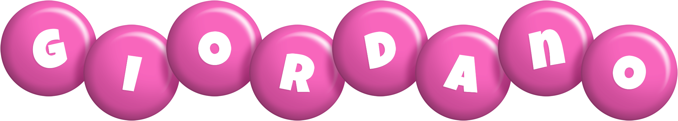 Giordano candy-pink logo