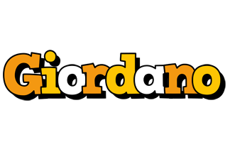Giordano cartoon logo