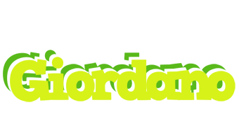 Giordano citrus logo