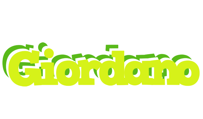 Giordano citrus logo