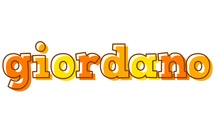 Giordano desert logo