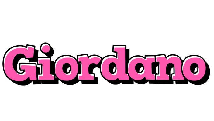Giordano girlish logo