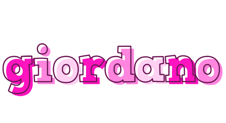 Giordano hello logo