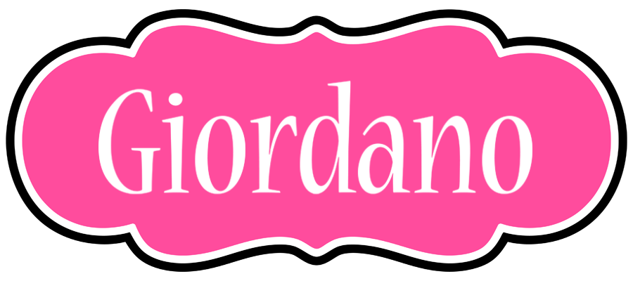 Giordano invitation logo