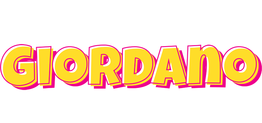 Giordano kaboom logo