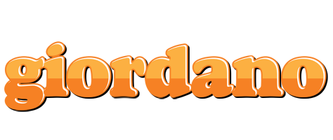 Giordano orange logo