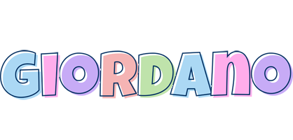 Giordano pastel logo