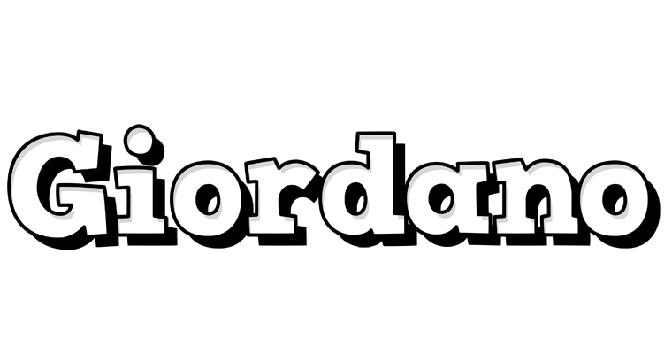 Giordano snowing logo