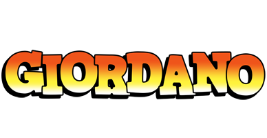 Giordano sunset logo