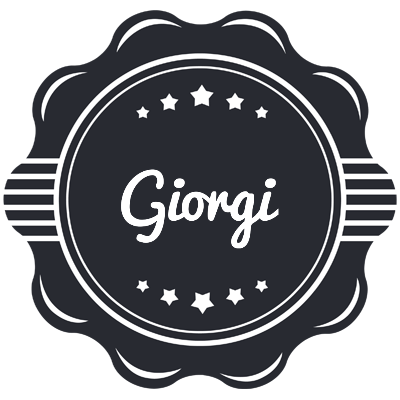 Giorgi badge logo