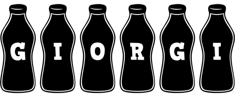 Giorgi bottle logo