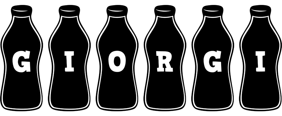 Giorgi bottle logo