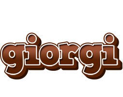 Giorgi brownie logo