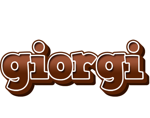 Giorgi brownie logo