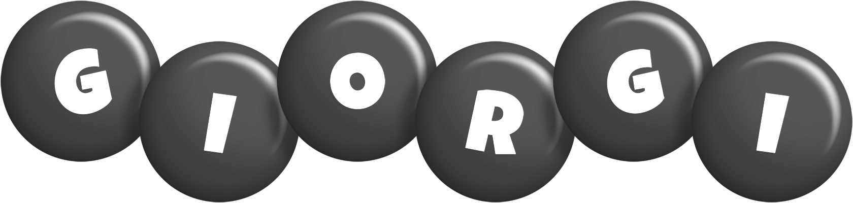 Giorgi candy-black logo