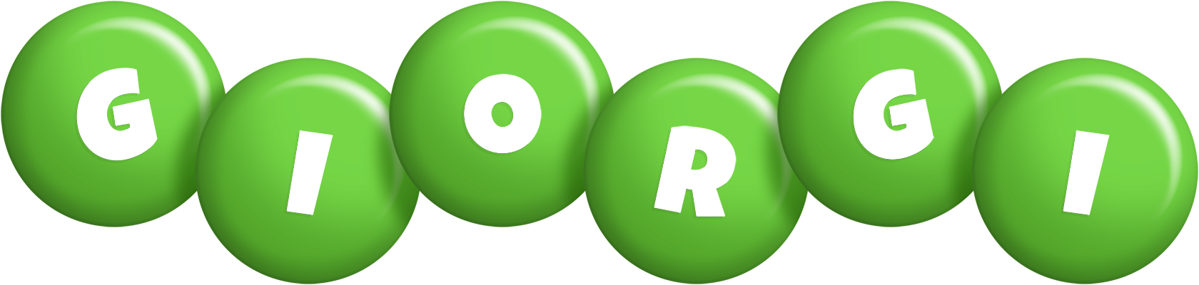 Giorgi candy-green logo