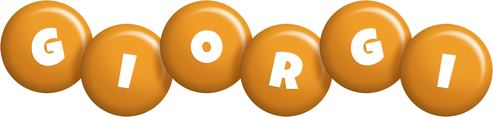 Giorgi candy-orange logo