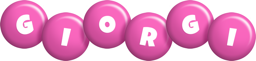 Giorgi candy-pink logo