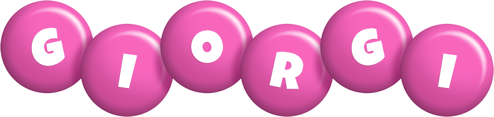 Giorgi candy-pink logo