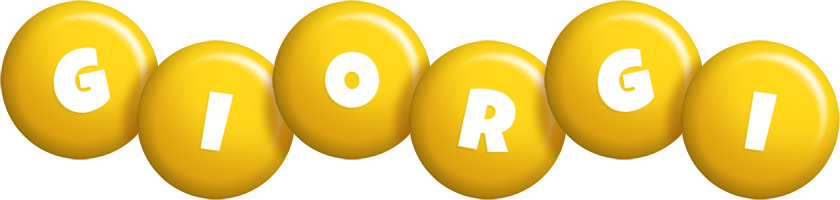 Giorgi candy-yellow logo