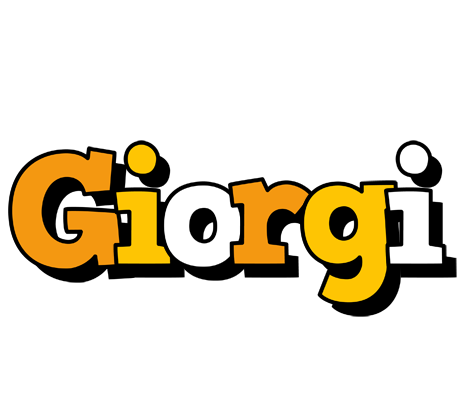 Giorgi cartoon logo
