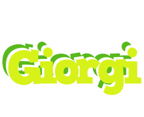 Giorgi citrus logo