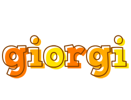 Giorgi desert logo