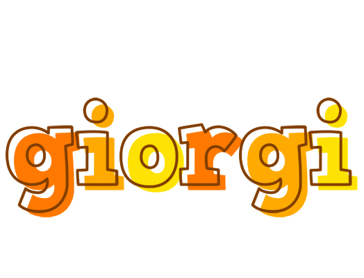 Giorgi desert logo