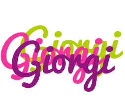 Giorgi flowers logo