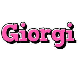 Giorgi girlish logo