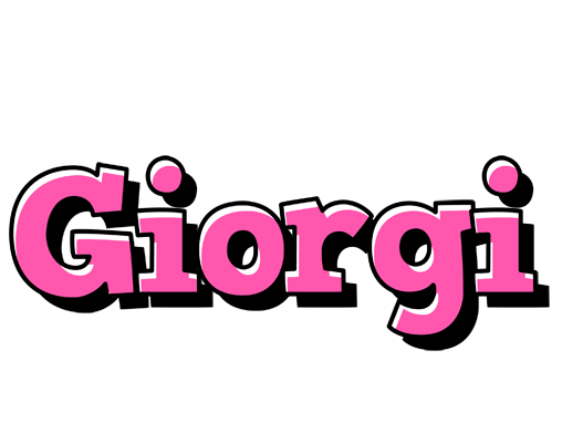 Giorgi girlish logo
