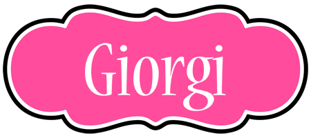 Giorgi invitation logo