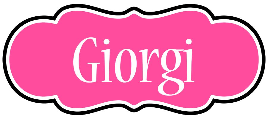 Giorgi invitation logo
