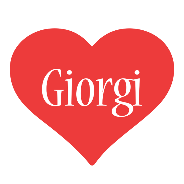 Giorgi love logo