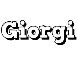 Giorgi snowing logo