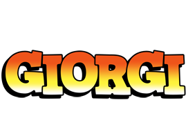 Giorgi sunset logo