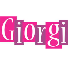 Giorgi whine logo