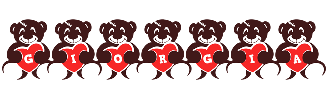 Giorgia bear logo