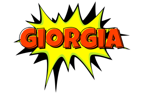 Giorgia bigfoot logo