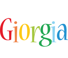 Giorgia birthday logo