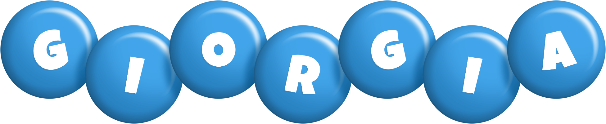 Giorgia candy-blue logo