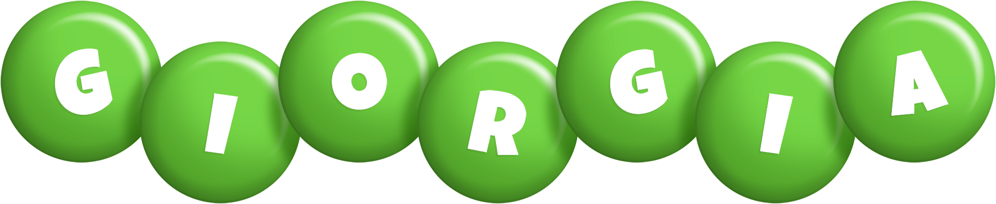 Giorgia candy-green logo