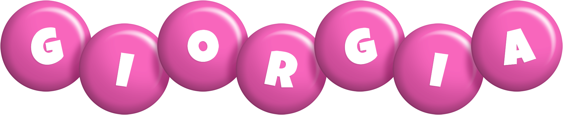Giorgia candy-pink logo